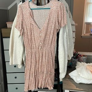 Abercrombie and Fitch Pink Mini Dress